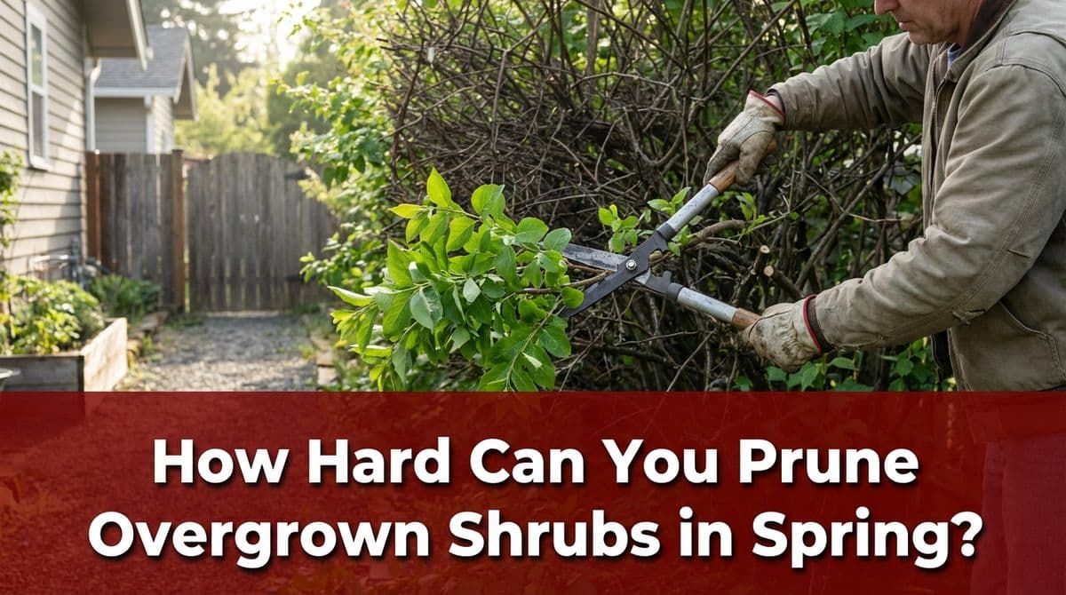 Featured post - How Hard Can You Prune Overgrown Shrubs in Spring?